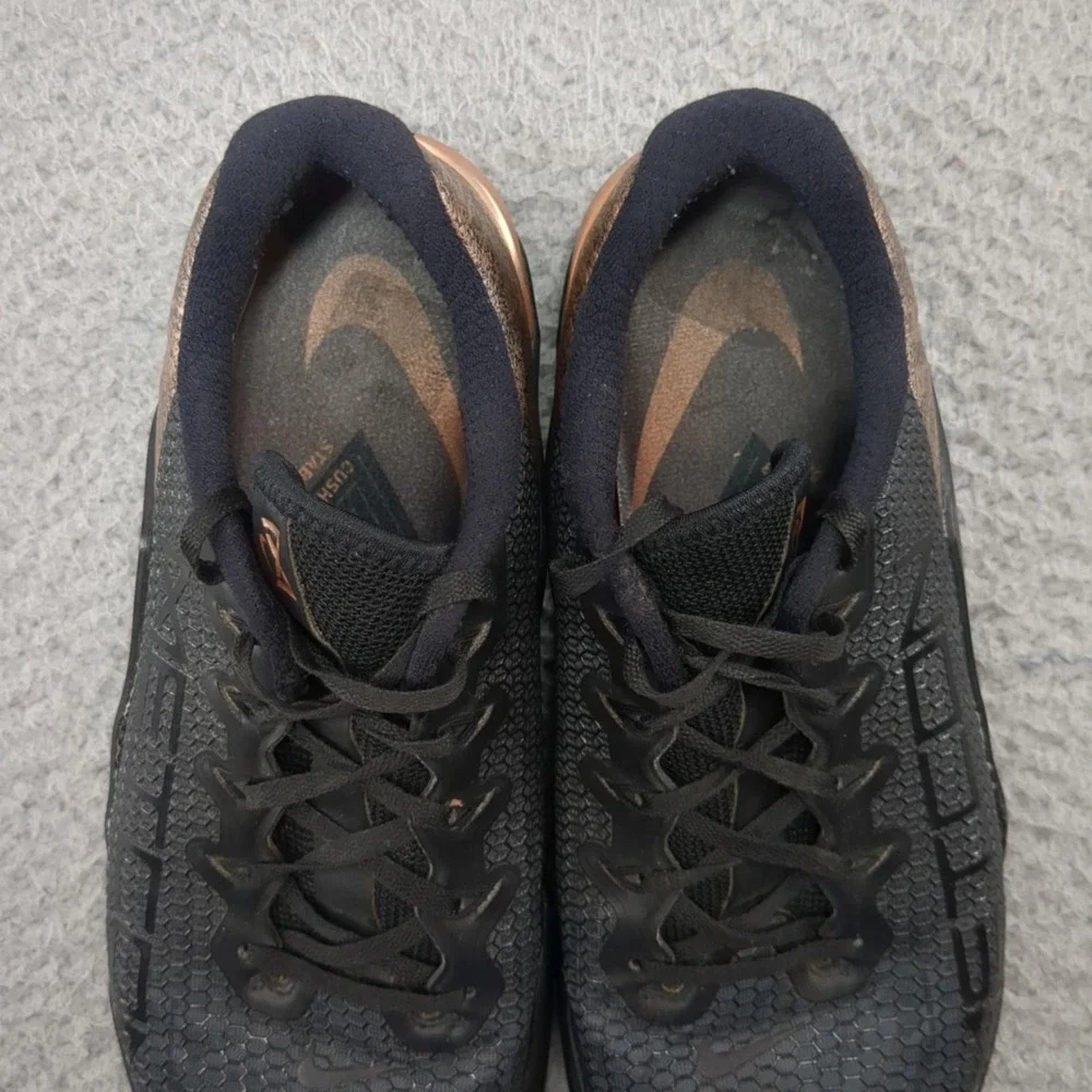 Nike Metcon 5 Shoes Womens Size 10 Black Copper Cross Training Gym AT3145-060